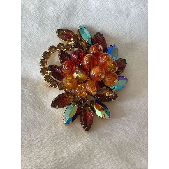 Rare vintage juliana brooch - Picture 9 of 10